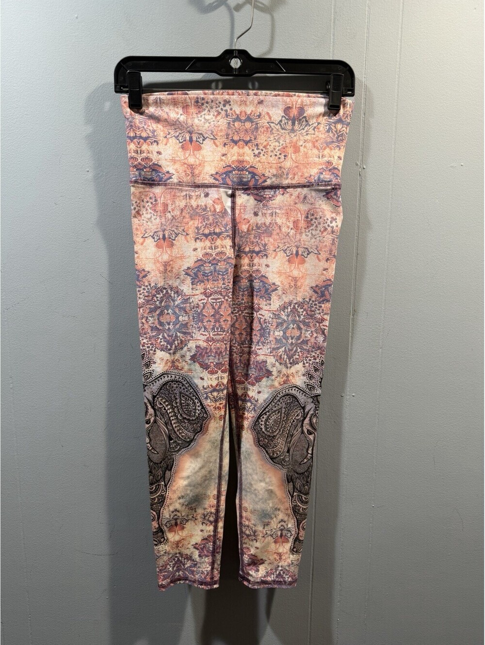 Womens Evolution And Creation Leggings Size Small Multicolor